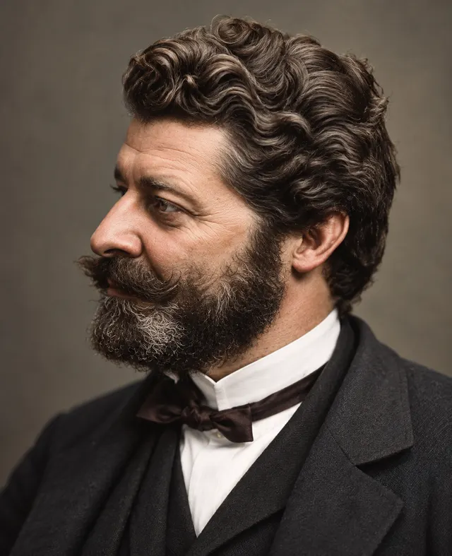 Porträt von Philipp Grot Johann (Self-portait)